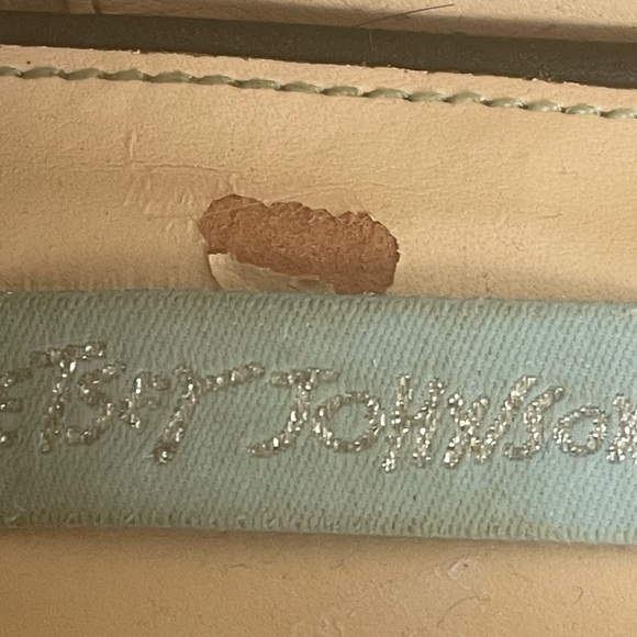 Betsey Johnson Amory Bow Glitter Flats Size 7.5 GUC - Picture 8 of 8